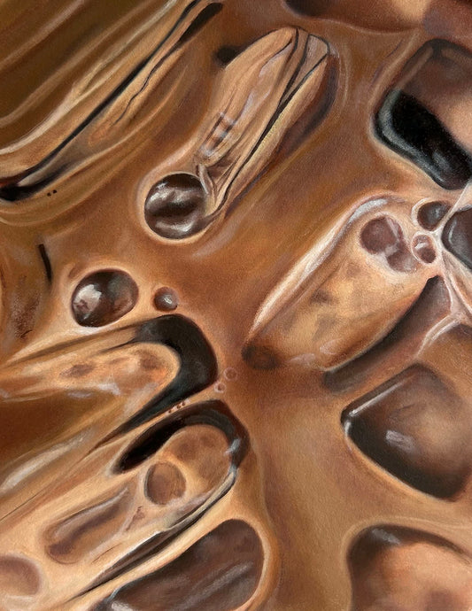 honey cold brew print