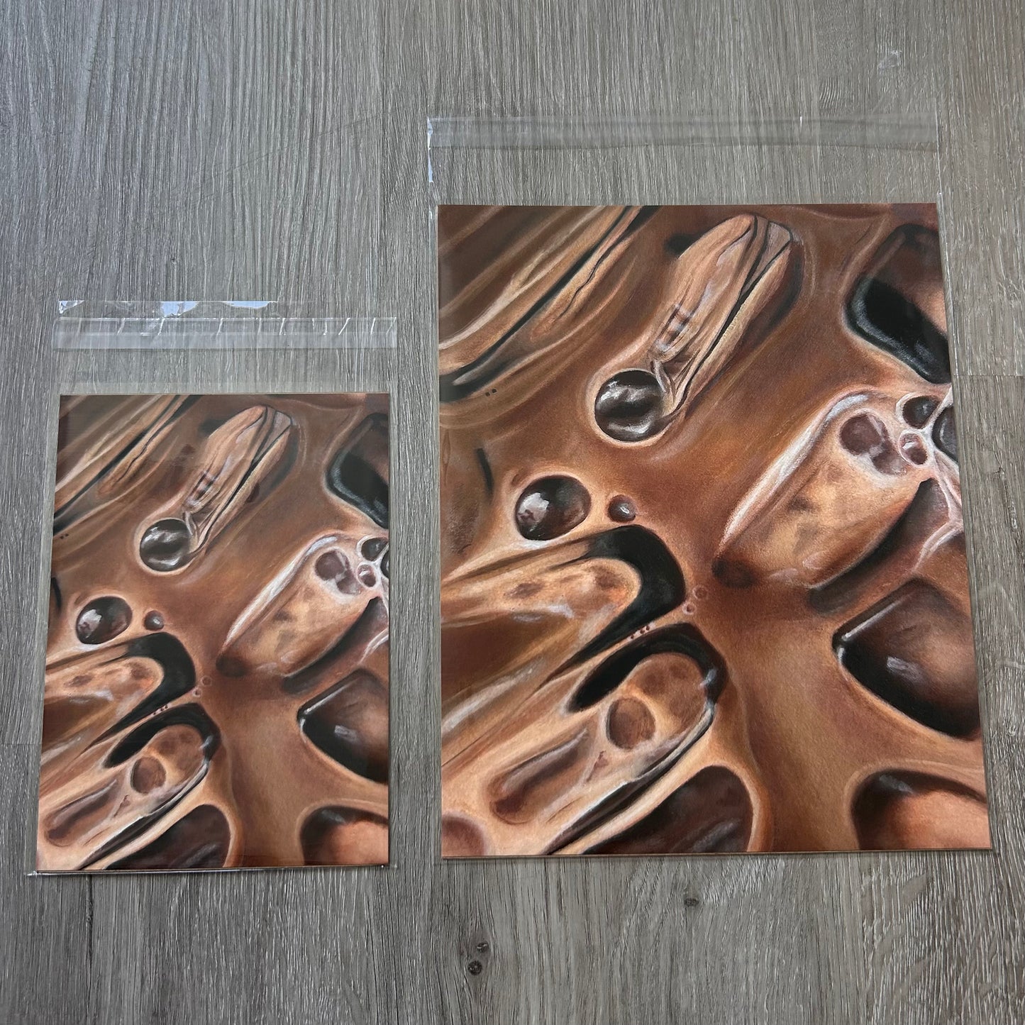 honey cold brew print
