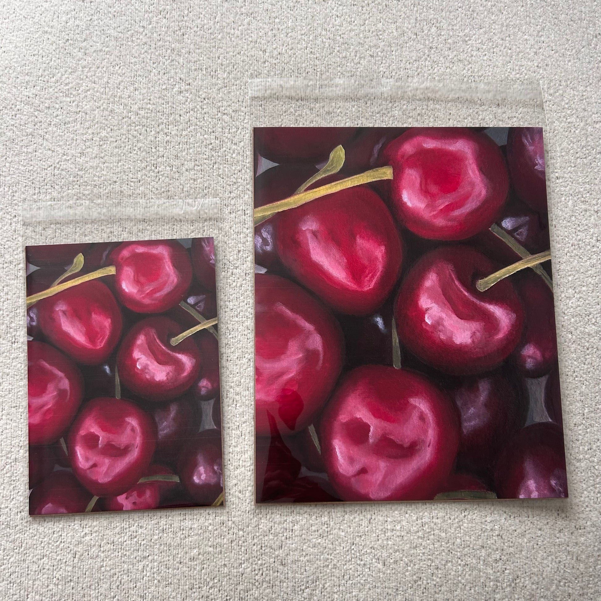 painting of cherries, realistic cherry painting, fruit painting, oil paint, artist, wall art, kitchen art, fruit painting, realism